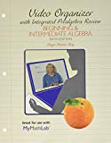 Book Worksheets for Beginning & Intermediate Algebra with Integrated Review free