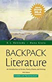 Book Backpack Literature: An Introduction to Fiction, Poetry, Drama, and Writing, MLA Update Edition (5th Edition) free
