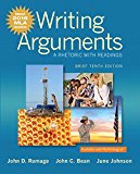Book Writing Arguments: A Rhetoric with Readings, Brief Edition, MLA Update Edition (10th Edition) free