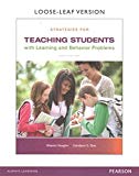 Book Strategies for Teaching Students with Learning and Behavior Problems with Enhanced Pearson eText, Loose-Leaf Version with Video Analysis Tool -- Access Card Package (9th Edition) free