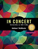 Book In Concert: An Integrated Approach to Reading and Writing, MLA Update (2nd Edition) free