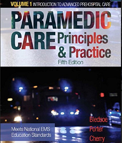 Book Paramedic Care: Principles & Practice Volume 1 5th Edition free