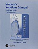 Book Student Solutions Manual for Thomas' Calculus, Multivariable free