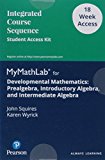 Book Developmental Mathematics: Prealgebra, Introductory Algebra, and Intermediate Algebra 18 Week Standalone Access Card free