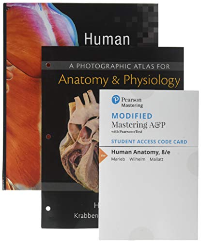 Book Human Anatomy; Modified Mastering A&P with Pearson eText -- ValuePack Access Card -- for Human Anatomy ; Photographic Atlas for Anatomy & Physiology, A (ValuePack only ) (8th Edition) free