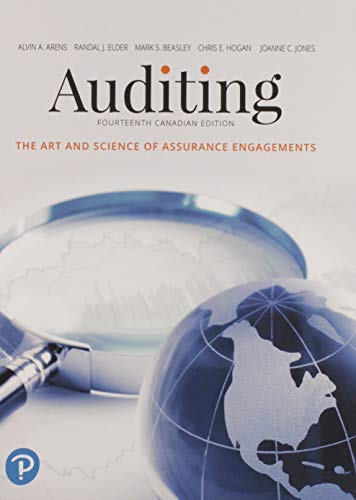 Book Auditing: The Art and Science of Assurance Engagements, Fourteenth Canadian Edition Plus MyLab Accounting with Pearson eText -- Access Card Package (14th Edition) free
