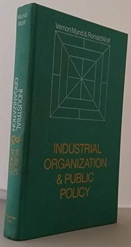 Book Industrial Organization & Public Policy free