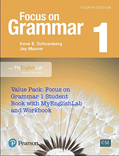 Book Value Pack: Focus on Grammar 1 Student Book with MyLab English and Workbook free