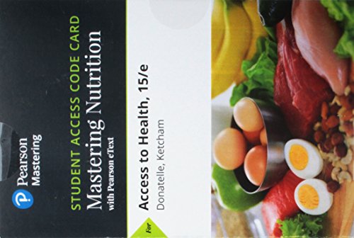 Book Mastering Health with Pearson eText -- Standalone Access Card -- for Access to Health (15th Edition) free