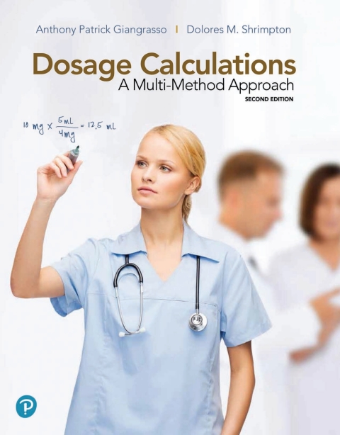 Book Dosage Calculations A Multi-Method Approach free