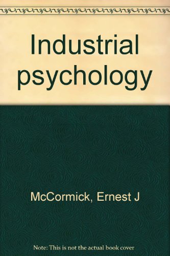 Book Industrial psychology free