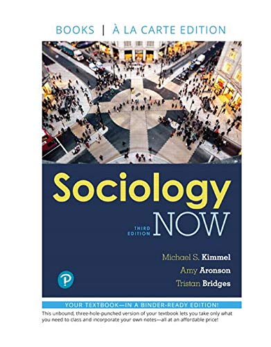 Book Sociology Now -- Loose-Leaf Edition (3rd Edition) free