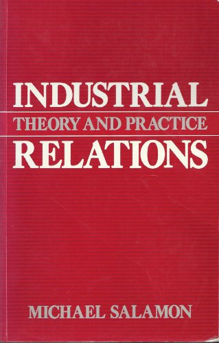 Book Industrial Relations: Theory and Practice free