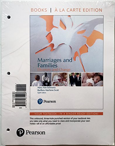 Book Marriages and Families: Diversity and Change -- Books a la Carte (8th Edition) free