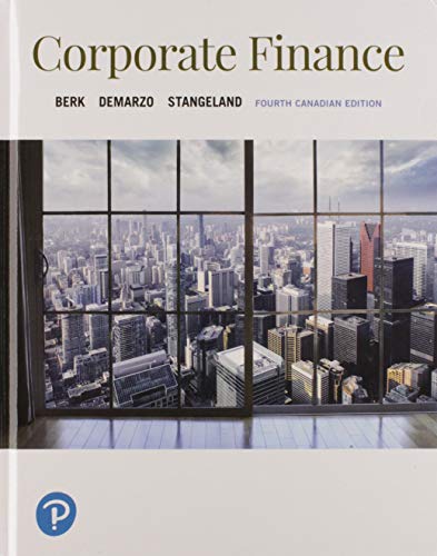 Book Corporate Finance, Fourth Canadian Edition (4th Edition) free