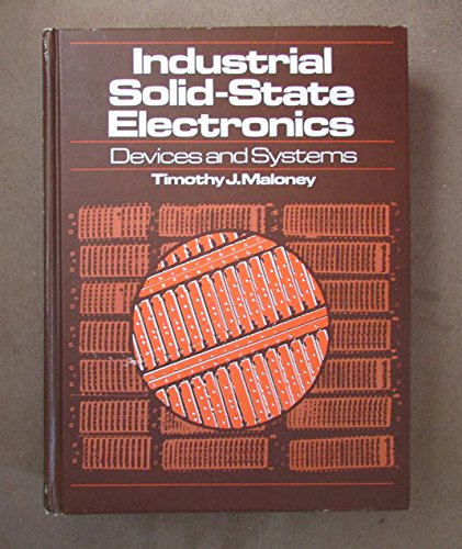 Book Industrial solid-state electronics: Devices and systems free