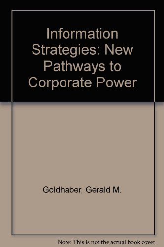 Book Information strategies: New pathways to corporate power free