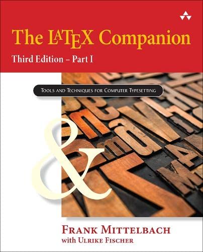 Book The LaTeX Companion 3e: Part I (Tools and Techniques for Computer Typesetting) free