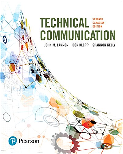 Book Technical Communications, Seventh Canadian Edition Plus MyLab Writing with Pearson eText -- Access Card Package (7th Edition) free