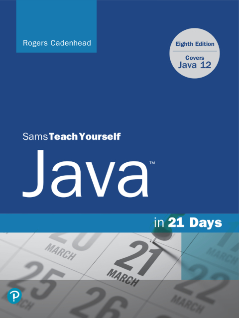 Book Sams Teach Yourself Java in 21 Days (Covers Java 11/12) free