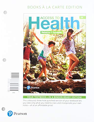 Book Access to Health, Books a la Carte Plus Mastering Health with Pearson eText -- Access Card Package (15th Edition) free