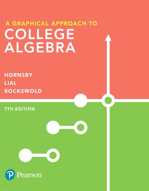 Book A Graphical Approach to College Algebra free