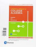 Book Graphical Approach to College Algebra, A, Books a la Carte Edition free