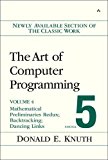 Book The Art of Computer Programming, Volume 4, Fascicle 5: Mathematical Preliminaries Redux; Introduction to Backtracking; Dancing Links free