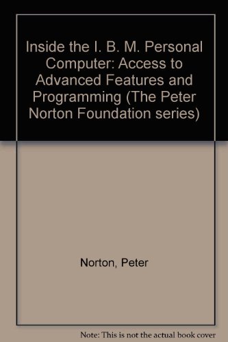 Book Inside the IBM PC and PS/2 (The Peter Norton Foundation series) free