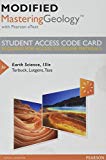 Book Modified Mastering Geology with Pearson eText -- Standalone Access Card -- for Earth Science free