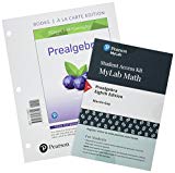 Book Prealgebra, Books a la Carte Edition, plus MyLab Math -- 24 Month Access Card Package free