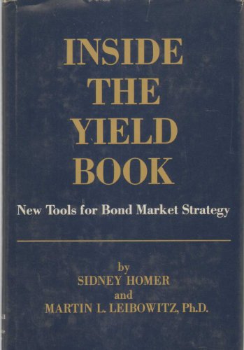 Book Inside the Yield Book: Tools for Bond Market Strategy free