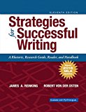 Book Strategies for Successful Writing: A Rhetoric, Research Guide, Reader and Handbook, MLA Update (11th Edition) free