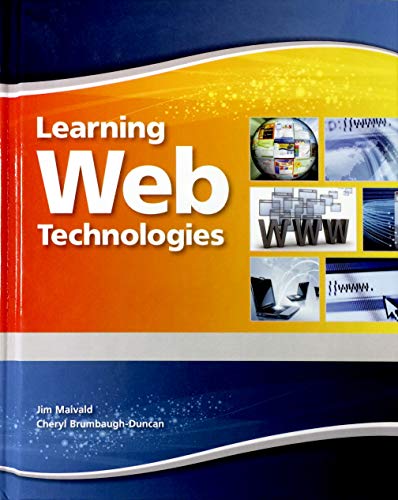 Book Learning Web Technologies Student Edition -- National -- CTE/School free