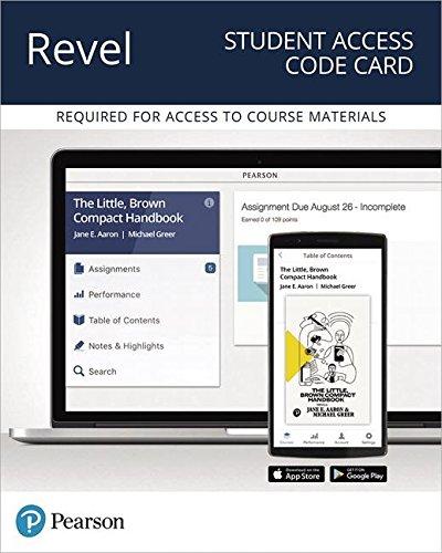Book Revel for The Little, Brown Compact Handbook -- Access Card (What's New in English Composition) free