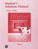 Book Student's Solutions Manual for Thinking Mathematically free