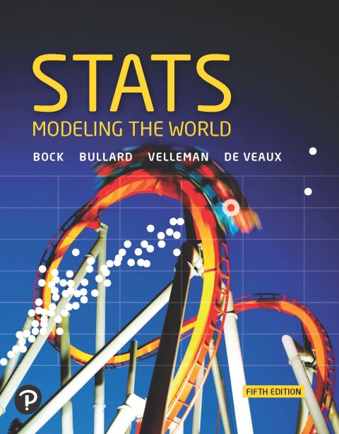 Book Stats: Modeling the World free