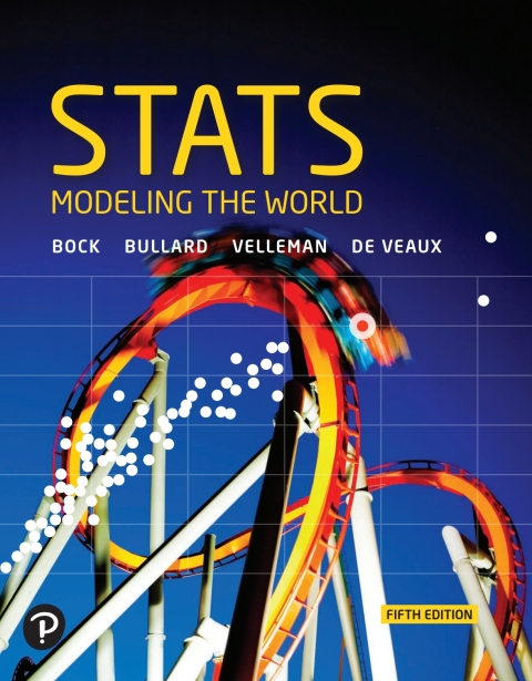 Book Stats: Modeling the World free