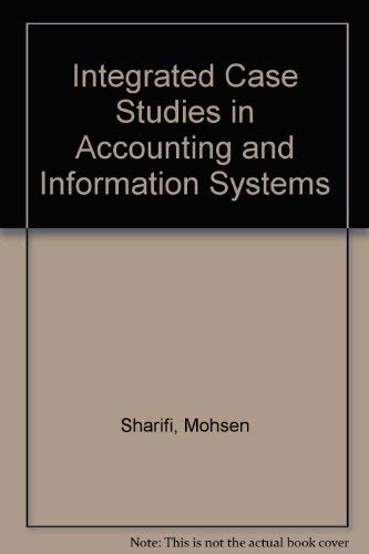 Book Integrated case studies in accounting and information systems free