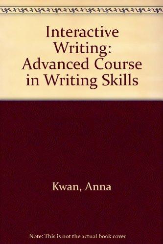 Book Interactive Writing: An Advanced Course in Writing Skills/Student's Book free