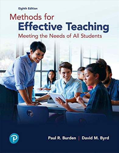 Book Methods for Effective Teaching: Meeting the Needs of All Students (2-downloads) free