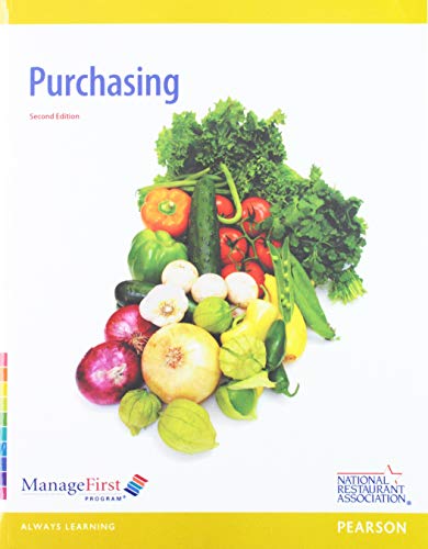 Book ManageFirst: Purchasing w/ Answer Sheet + ManageFirst Exam Prep: Costs and Accounting free