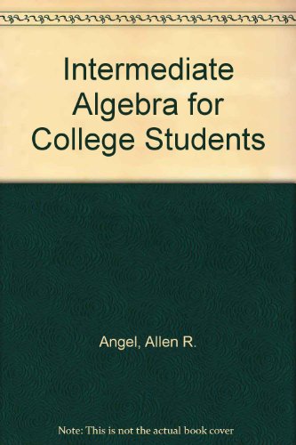 Book Intermediate Algebra: A Practical Approach free