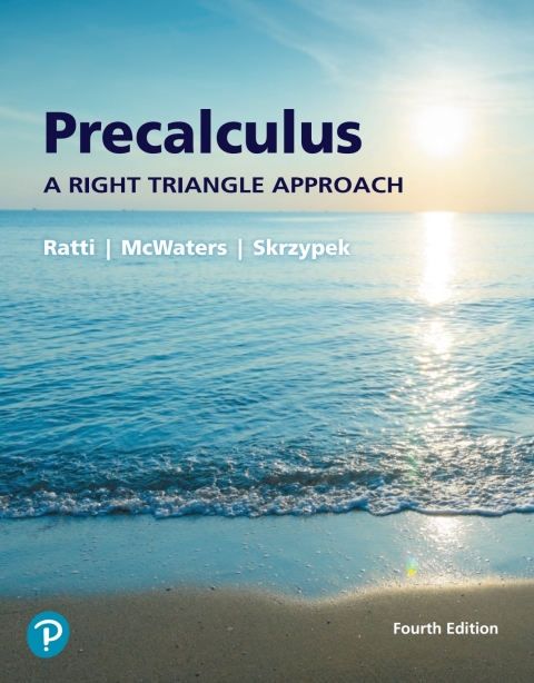 Book Precalculus: A Right Triangle Approach free