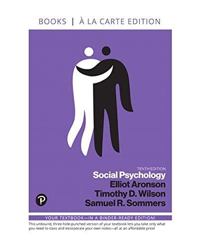 Book Social Psychology -- Loose-Leaf Edition (10th Edition) free