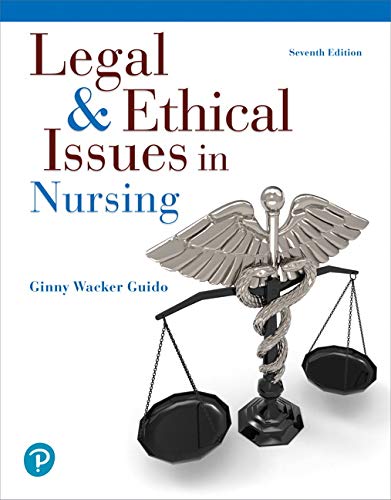 Book Pearson eText Legal & Ethical Issues in Nursing -- Instant Access (Pearson+) free