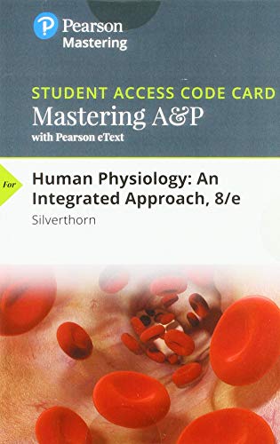 Book MasteringA&P with Pearson eText -- ValuePack Access Card -- for Human Physiology: An Integrated Approach free