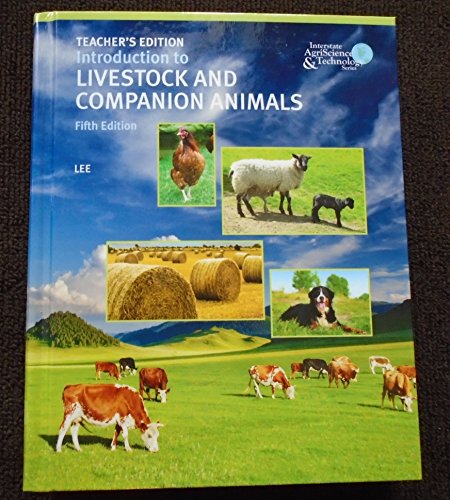 Book Introduction to Livestock and Companion Animals 5th Teachers Edition free