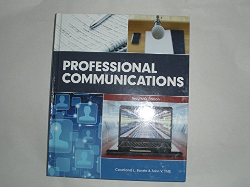 Book Professional Communications Teacher's Edition free