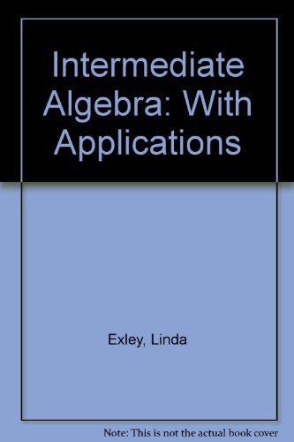 Book Intermediate Algebra With Applications free